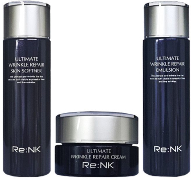 리엔케이 얼티밋 링클 리페어 기초 3종, 1세트