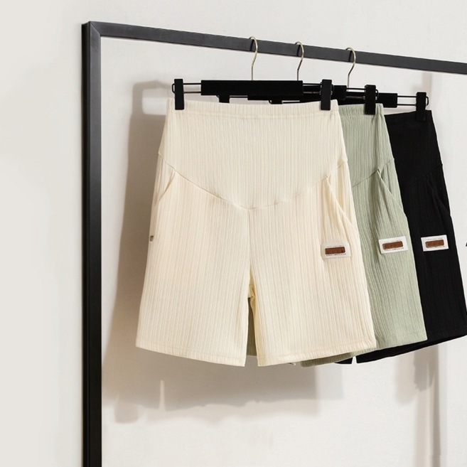 孕婦涼感短褲 高腰托腹 適合孕期調節