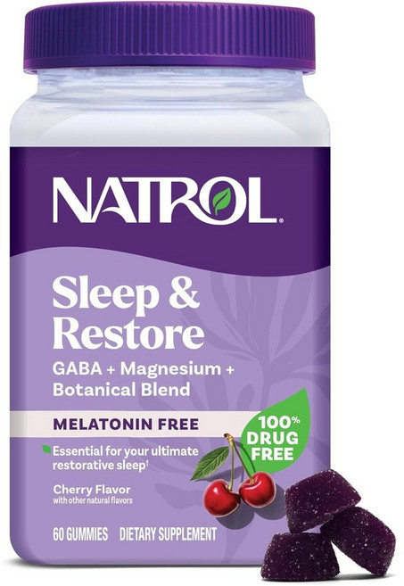 나트롤 Sleep 식물성 멜라토닌 구미 60정, 1개