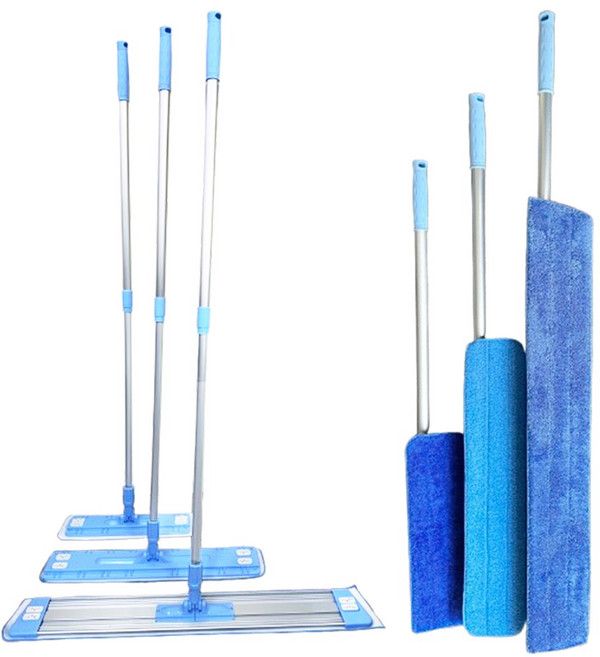 극세사 밀대 세트 가정용 업소용 거실 바닥 청소 걸레 물걸레, 1세트