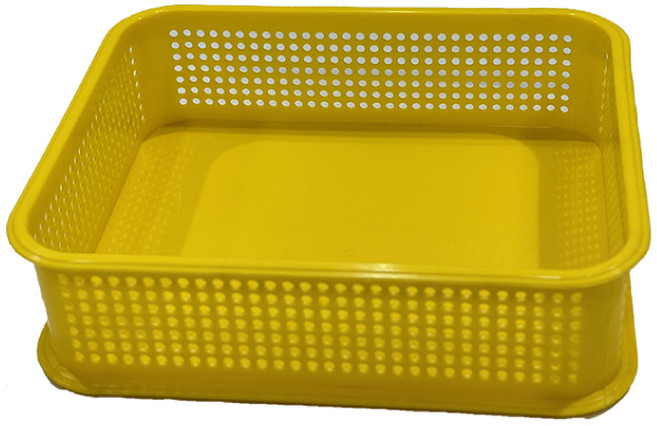 나코 다용도바스켓 정리함 사각그물 플라스틱 수납함 정리 소쿠리 바구니, 1개