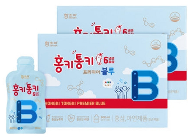 함소아 홍키통키 프리미어 블루 30포 2개