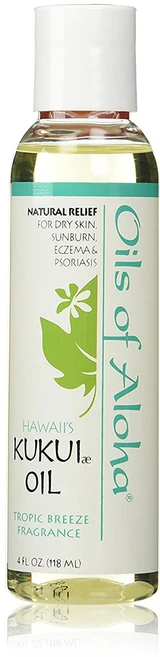 Oils of Aloha 하와이 쿠쿠이 오일 118ml Hawaii Kukui Nut Oil with Tropic Breeze Fragrance - 쿠팡