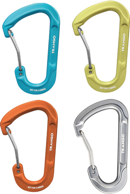 코베아 [트랑고] 포징D 카라비너 TAC02 경량 키링 고리 (색상랜덤발송), 1개