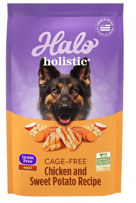 Halo 嘿囉 成犬飼料, 無穀雞肉, 3.5lb, 1袋