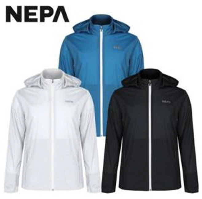 네파(남성) NC일산 경량성과 신축성이 우수한 3컬러 베이퍼 스트레치 여름 방풍 자켓 7I30623_NI