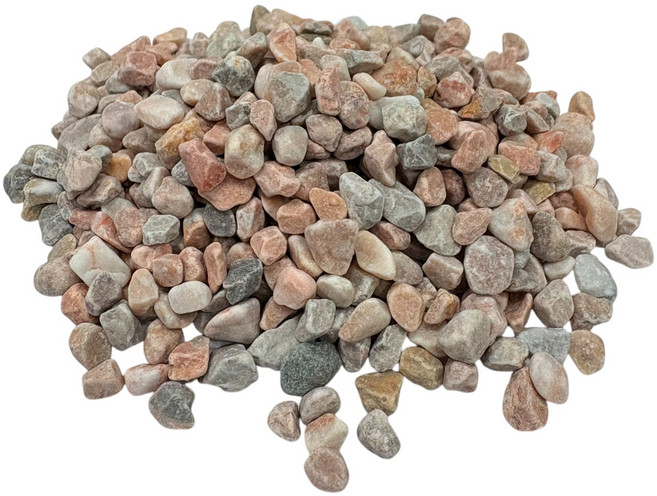 玫瑰石 盆栽魚缸造景石 庭院美化鋪設石, 玫瑰石20kg/裝