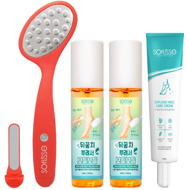 소프리스 트리플 풋파일 풋케어 세트, 1개