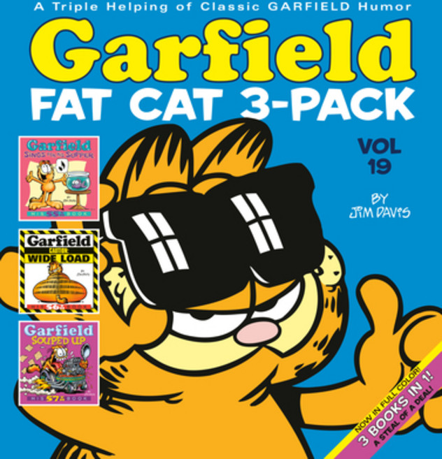 (영문도서) Garfield Fat Cat 3-Pack #19 Paperback, Random House Worlds, English, 9780425285619