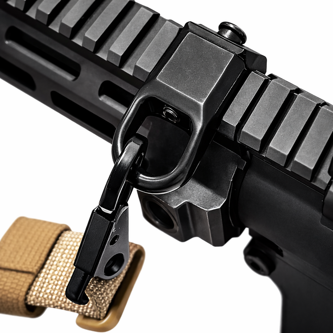 피카티니 레일 슬링 마운트(RSA), 1개, 블랙