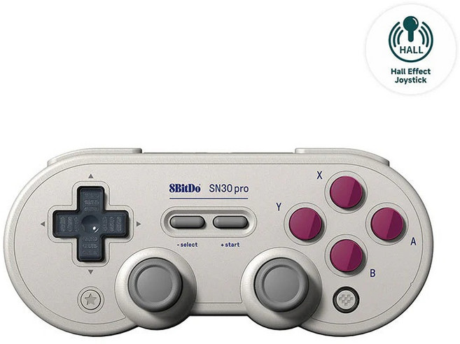 八位堂 SN30 Pro Switch 藍牙手把, 1個, 經典米白