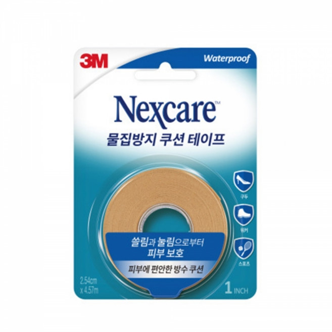 3M 넥스케어 물집방지쿠션 테이프, 1개