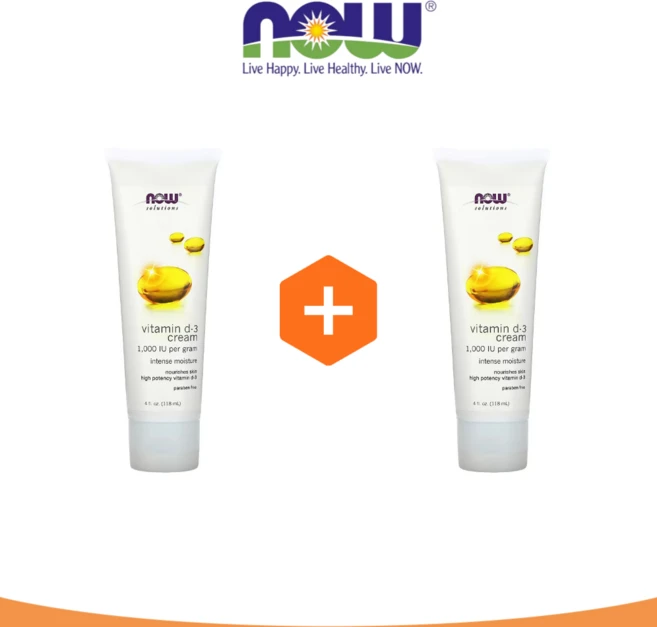나우푸드 비타민 D3 크림 1000 IU 118ml 파라벤 프리 2세트 - 쿠팡