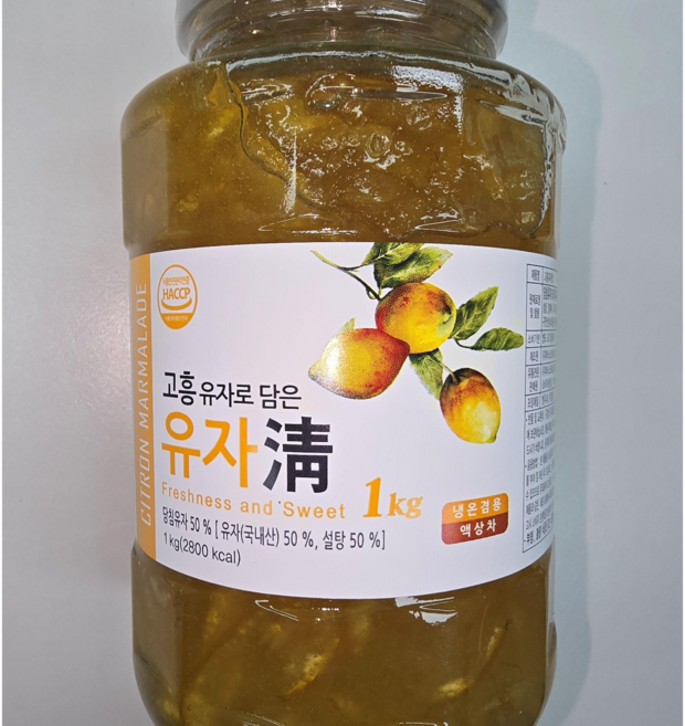 파낙스 고흥 유자청, 1kg, 7개