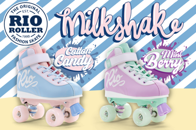 [한국공식수입원] 리오 롤러스케이트 밀크쉐이크, 블루, 1개