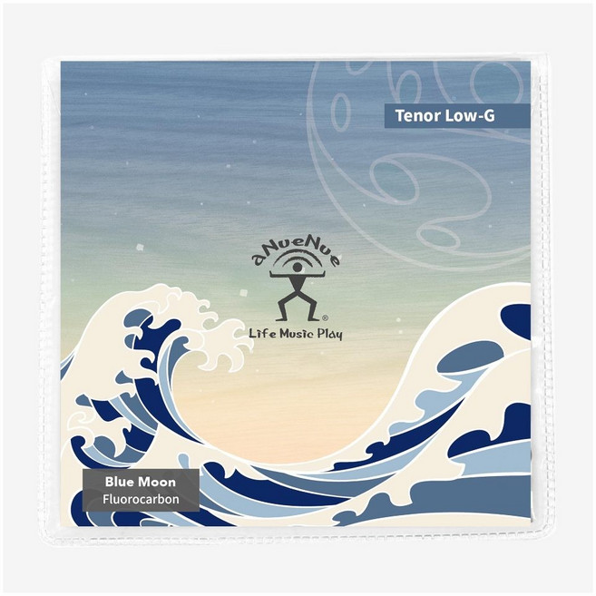 aNueNue 藍月亮系列 烏克麗麗弦 氟碳纖維材質, 1個, 26吋 Tenor-Low G