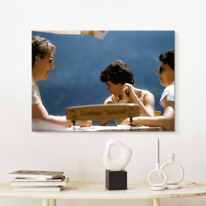 더 아트 컴퍼니 유럽 풍경 플레이스 빈티지 오브제 여행 사진 그림 인테리어 액자 포스터 100종_Part 2 1-50, 13. Table Talk