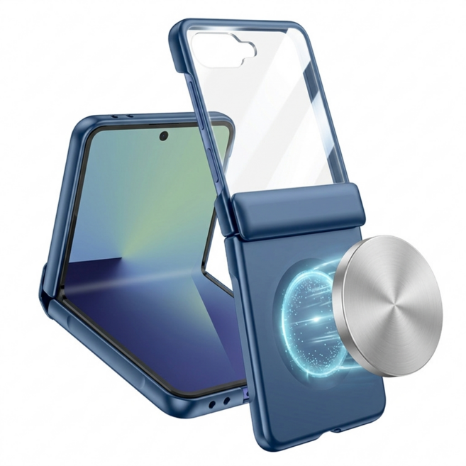 Elvo 갤럭시 z Flip7 6 제트플립 맥세이프 마그네틱 액정보호필름 스피링 힌지보호