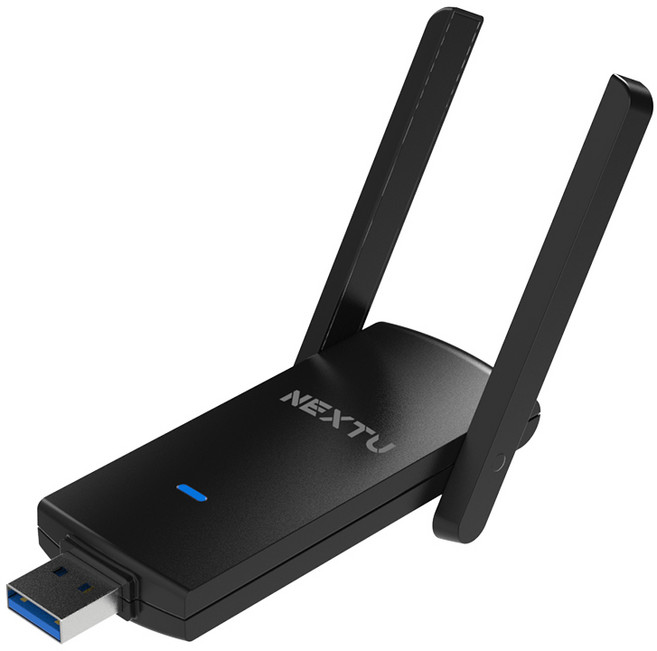 넥스트유 1300Mbps 듀얼 안테나 USB 타입 외장형 무선 랜카드, USB 무선랜카드-[NEXT-1305AC-AT], 1개