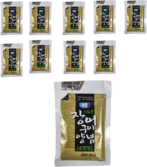푸른식품 장어구이 순한맛 소스, 50g, 20개