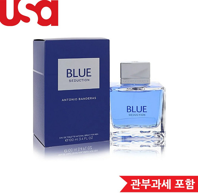 안토니오 반데라스 블루 시덕션 100ml 남성, 1개