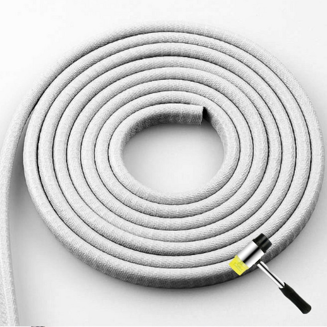 자동차 문콕방지 도어 엣지 몰딩 가드 풍절음 방지 4컬러 도어몰딩 스트랩+고급고무망치