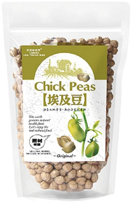 綠源寶 埃及豆(雪蓮子)/包 - 口感鬆軟綿密 營養豐富 健康美味首選, 500g, 1個