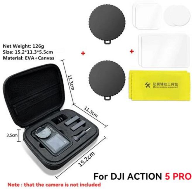 짐벌 액션 4 5 프로용 카메라 렌즈 먼지 커버 미끄럼 방지 실리콘 보호 DJI Osmo 프로 강화 필름 액세서리