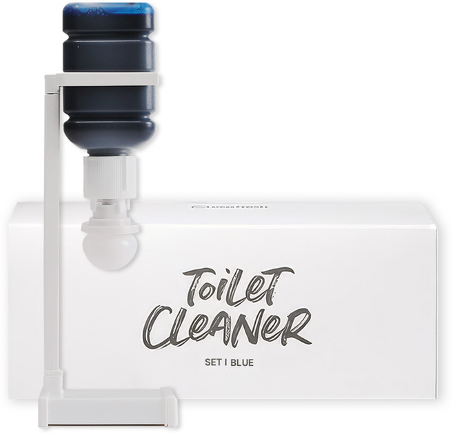 에코후레쉬 자동변기세정제 (블루) 화장실청소 물때 탈취제 찌든때, 1개, 100ml