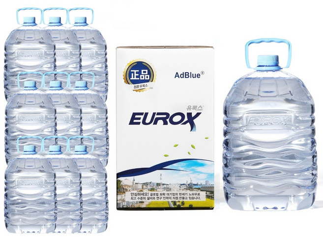 국산 유록스 요소수 10L 정품 롯데 애드블루 +전용자바라, 10세트