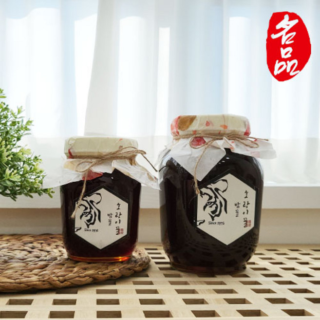 호랑이 순수 자연산 밤꿀, 2.4kg, 1개