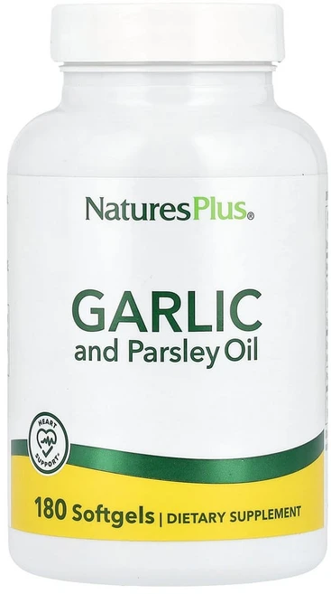 네이쳐스 플러스 갈릭 마늘 파슬리 오일 180 소프트 젤, 1개, 180정 - 쿠팡
