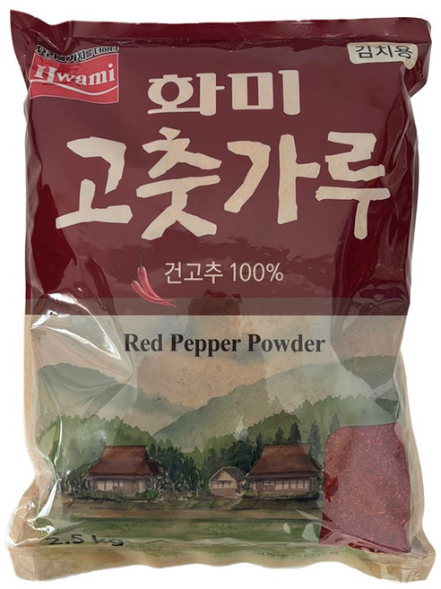 화미 고춧가루 김치용, 2.5kg, 1개