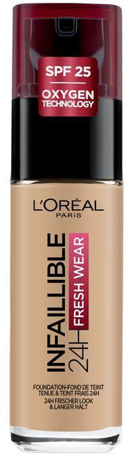 LOreal 로레알 infallible 절때확실한 24 Hour 리퀴드 파운데이션 140 Golden 베이지 30ml, 1개