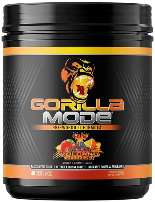 고릴라 모드 사전 운동 - 대규모 펌프 포커스 에너지 파워 L-시트롤린 크레아틴 L-티로신, Bombsicle - 쿠팡