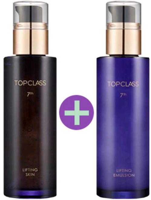 참존 탑클래스 7세대 리프팅 스킨 + 에멀전, 2개, 120ml