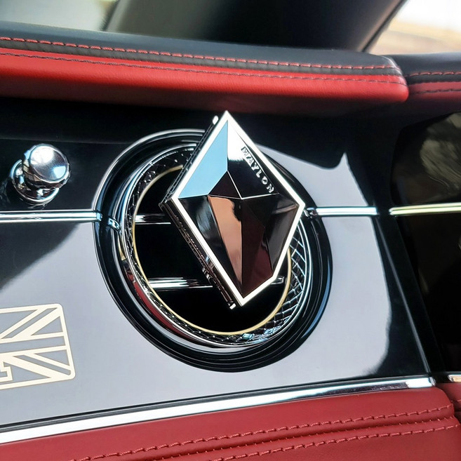 마일론 갤러리3 명품 차량용 방향제 고급 자동차 송풍구 디퓨저 리필, 실버스톤, 블랙체리, 쇼핑백 없음