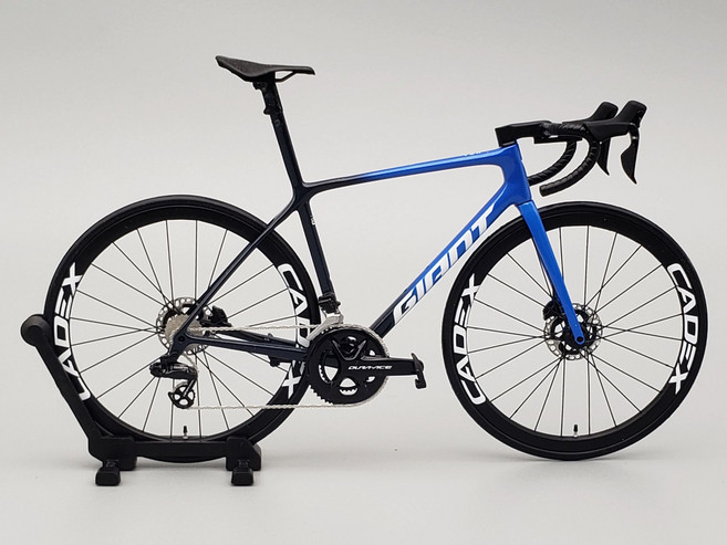 HOBBIT BIKE 로드 자전거 모델 1 12 로드자전거 카본로드 자전거추천 로드바이크 미니어쳐 투르드 프랑스 그란폰도, 1개, Giant Tcr Sl 블랙 블루