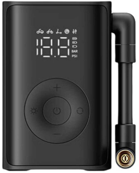 샤오미 미지아 휴대용 에어컴프레셔 MJBXCQBQW, 블랙, 1개