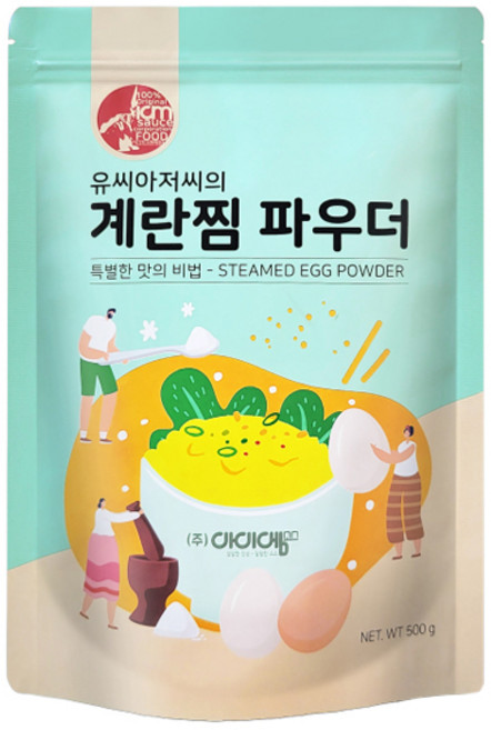 유씨 아저씨의 계란찜 파우더, 500g, 1개