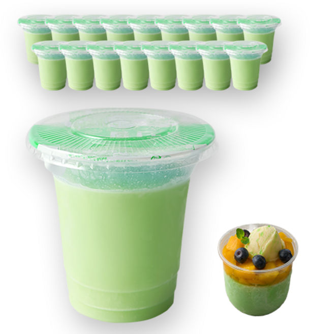 빙슈 턴앤업 컵빙수 멜론맛240 x 18개 전자레인지 간편조리 특허빙수, 빙슈 턴앤업 멜론맛240 x 18개, 240g