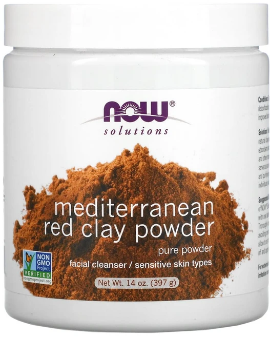 나우푸드 Solutions 지중해 붉은 점토 가루 397g(14oz), 397g, 1개, NOW08191 - 쿠팡