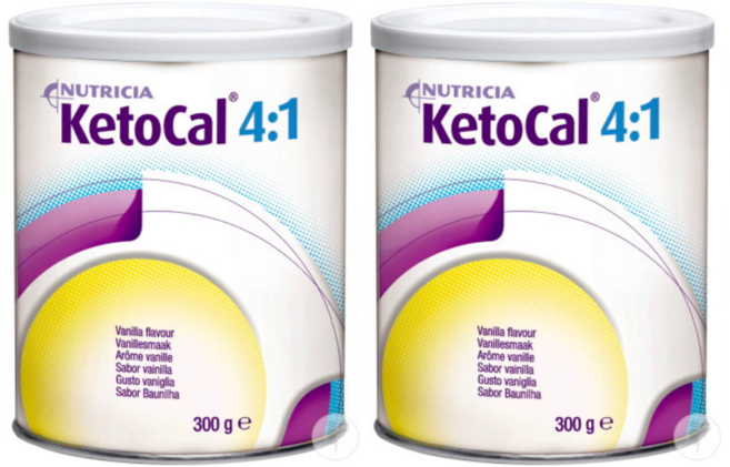 독일 뉴트리시아 Nutricia 케토칼 4:1 300g x 2 바닐라향 균형잡힌 식단 케톤 섬유질 엄마 아빠 선물