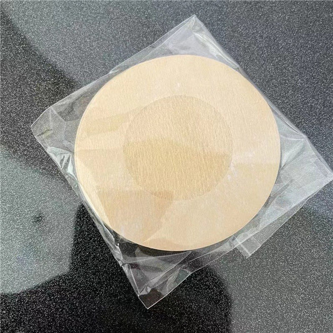 一次性布面隱形胸貼 防水防走光乳貼 膚色圓形 適用比基尼 5對10片, 1個, (D75)膚色圓形 一包【5對共10片】