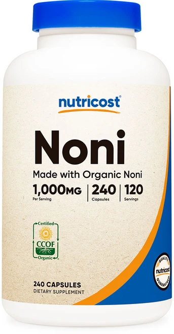 뉴트리코스트 노니 1000mg 캡슐, 240정, 1개 - 쿠팡