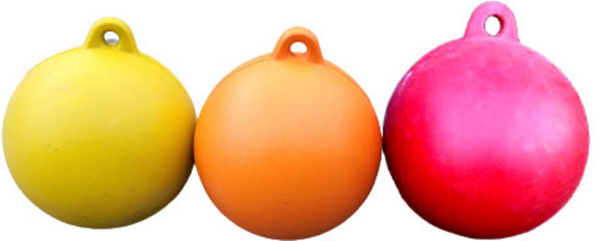 친환경 부표 부자 부이 부구 플라스틱 개량 양식 정치망 표층부자, 연녹또는오렌지