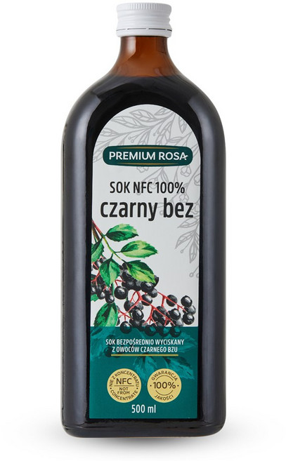 [데일리원] 프리미엄로사 삼부커스 엘더베리 원액 100% 건강즙 500ml 1병, 1개