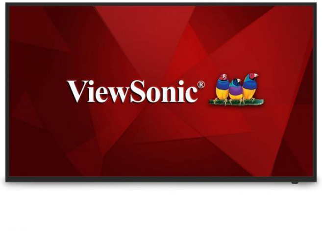 VESP 무선 화면 공유 USB WiFi 기능 RJ45 HDMI C를 갖춘 ViewSonic CDE5512 55인치 4K UHD 상용 디스플레이, 55-Inch