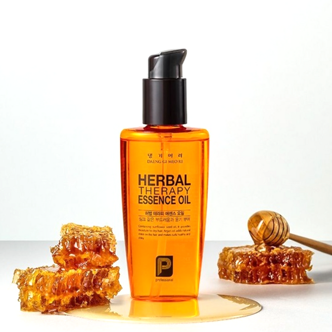대용량 댕기머리 프로페셔널 허벌 테라피 에센스 오일 140ml, 1개