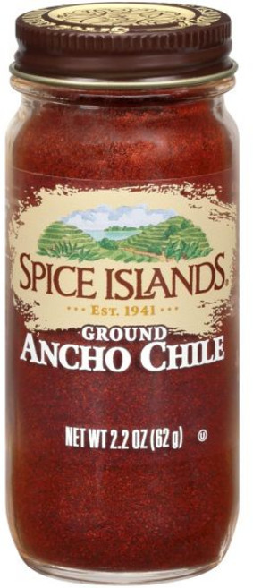 Spice Islands 앤초 칠리 파우더 2.2온스, Spice Islands 앤초 칠리 파우더, 2.2온스, 62g, 1개